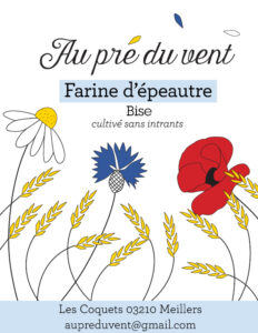 Au pré du vent Farine d'épeautre