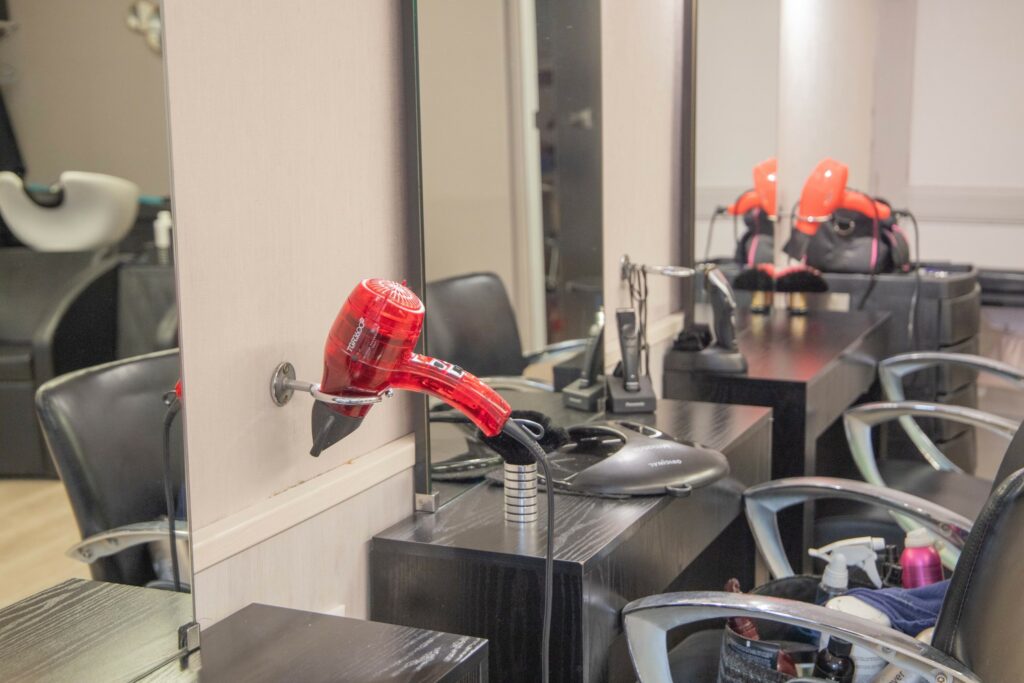 Erika et Laetitia Sèche-cheveux