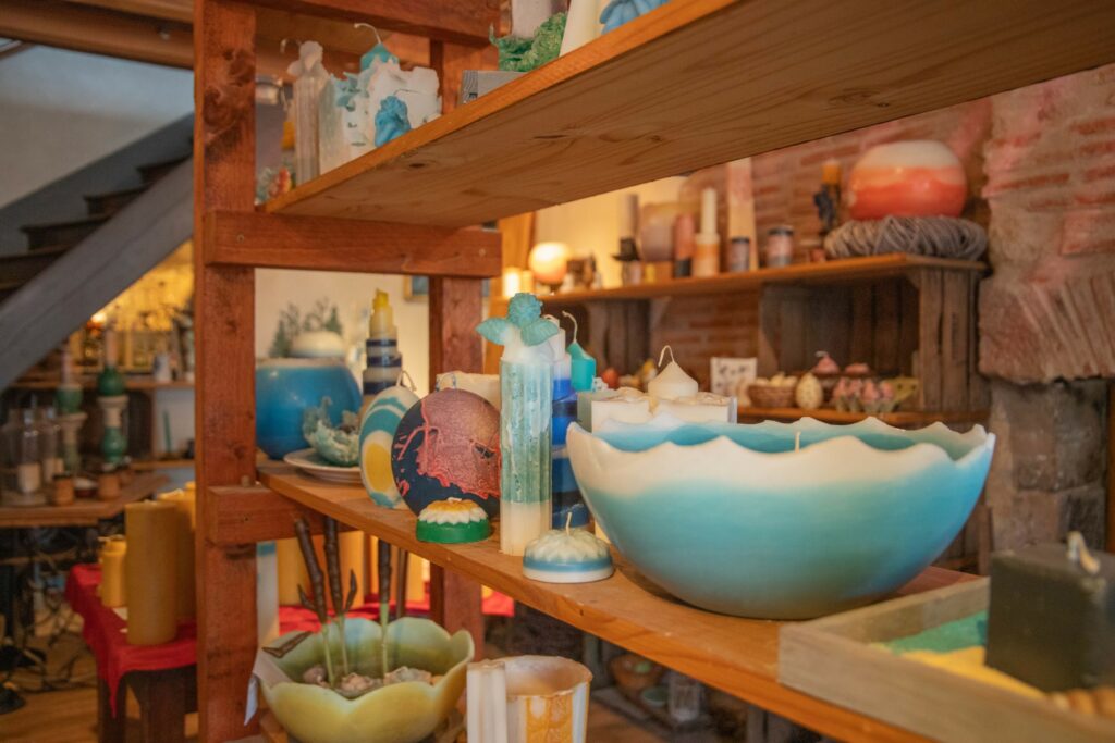 Atelier des Lueurs bougies décoratives