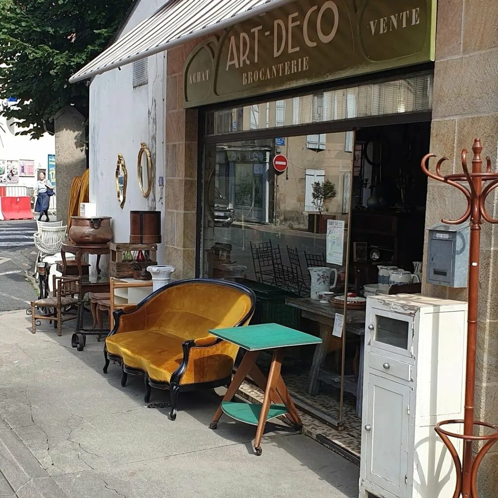 Art Déco Brocanterie devanture