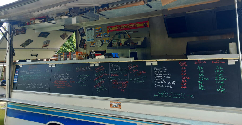 La ch'tite friterie menu