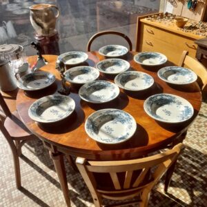 Art Déco Brocanterie assiettes