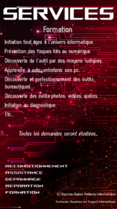Baptiste Quéret Podesta formations informatique