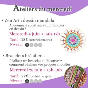 Planning Juin la Merlette Bourbon-L'Archambault