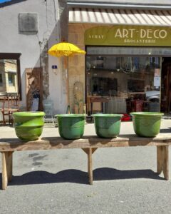 Art Déco Brocanterie pots